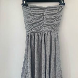 Charlotte Russe grey mini dress